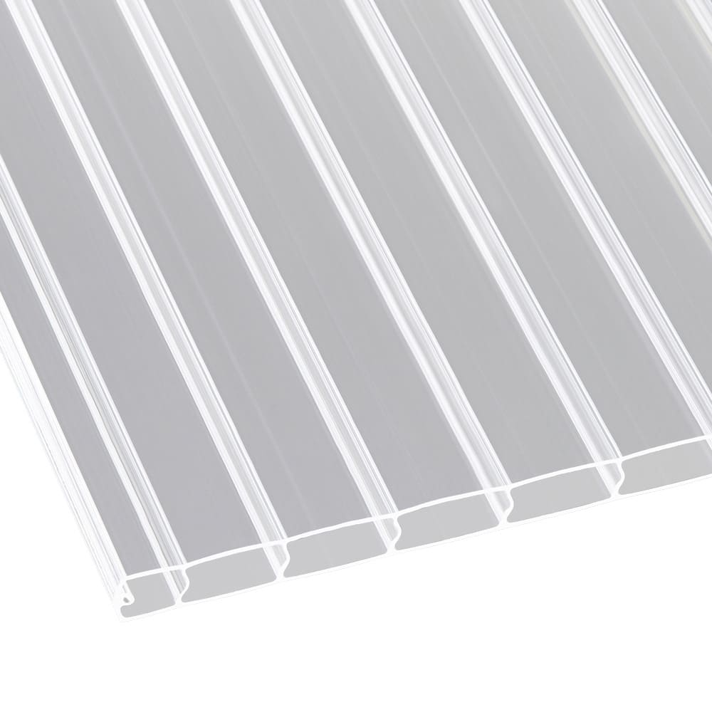 Doppelstegplatten Stegplatten Polycarbonat PC esthetics 16mm klar farblos 