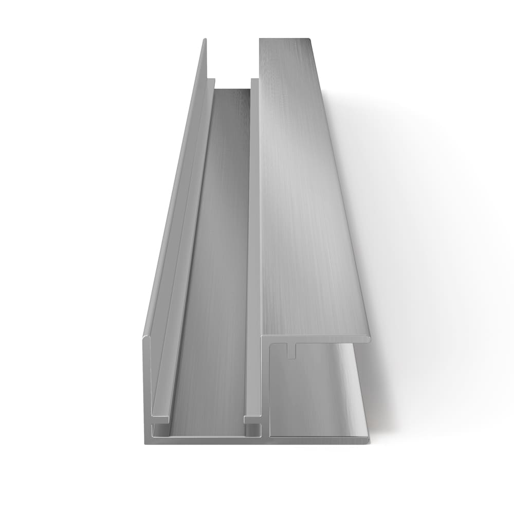 Eck-Profil Aluminium preßblank - für 16mm Stegplatten - StegplattenHeld -  Doppelstegplatten