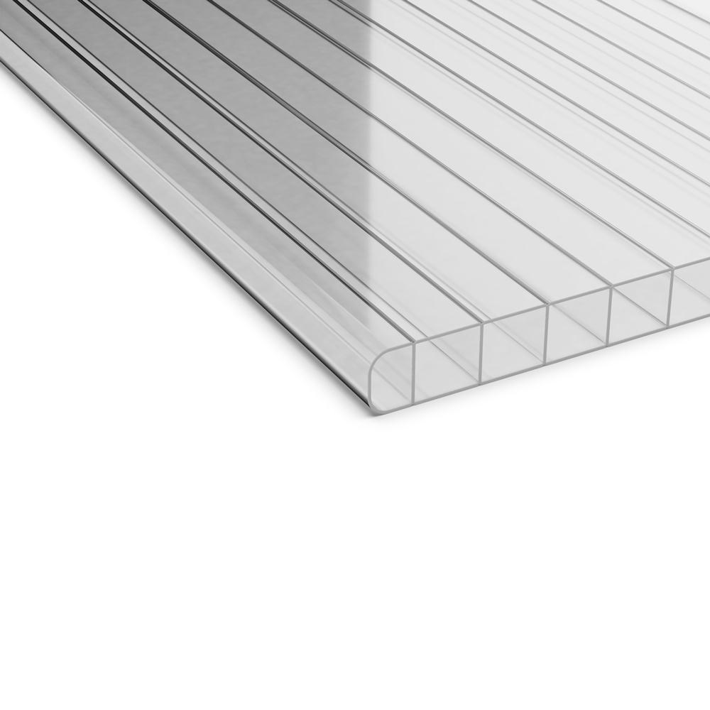 4-10mm Polycarbonat Stegplatte Dachplatte KLAR kostenloser Zuschnitt 